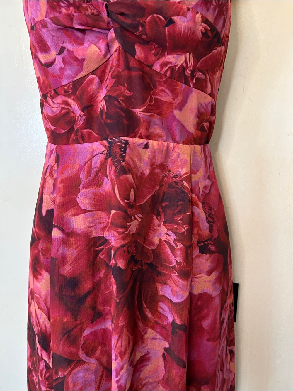 Lulus Beautiful Soul Floral Maxi Dress in Magenta and Pink size M - Picture 5 of 13